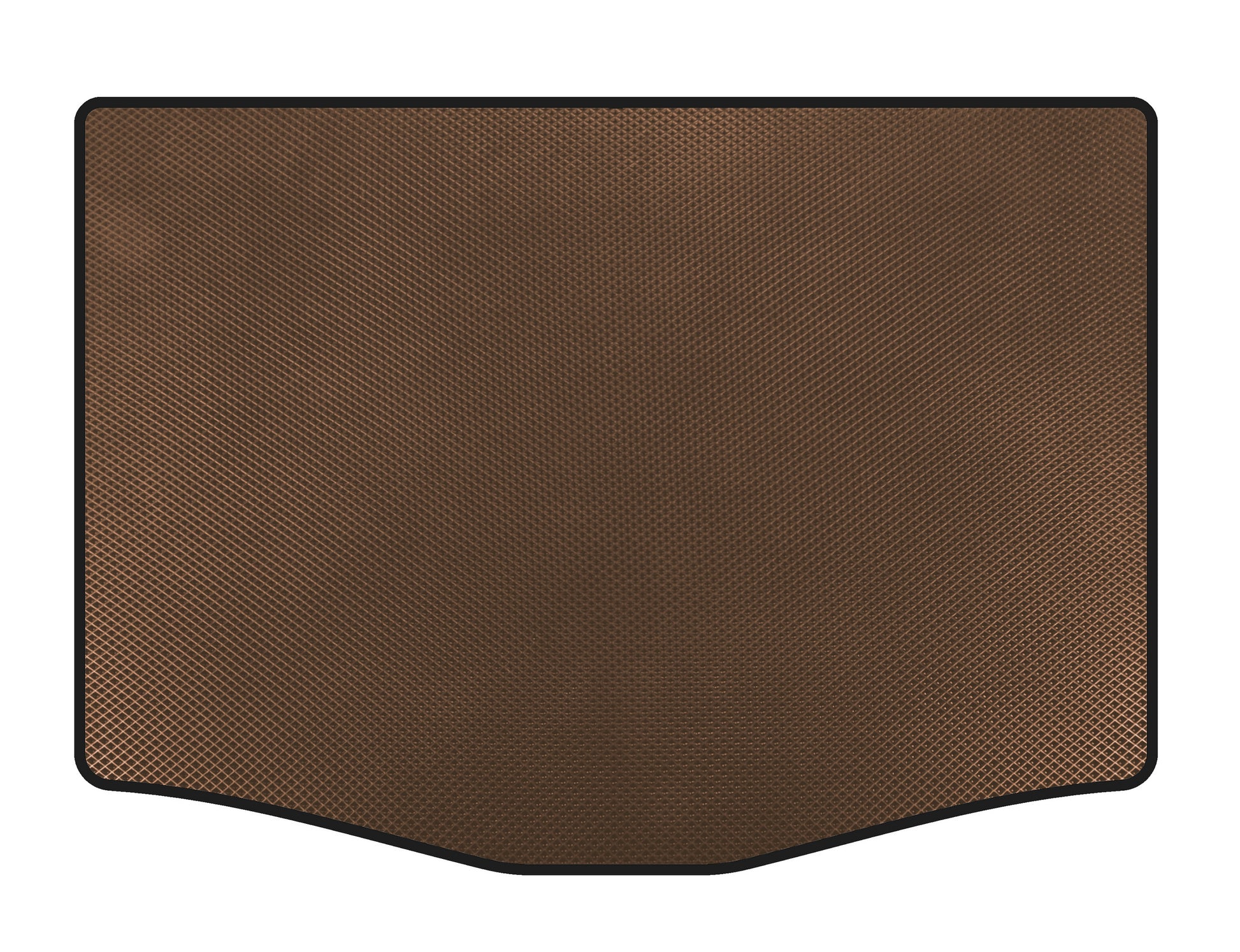 Trunk Mat (HB, 5-Door, Brown) for Honda FIT/Jazz 2009-2013 - image 1