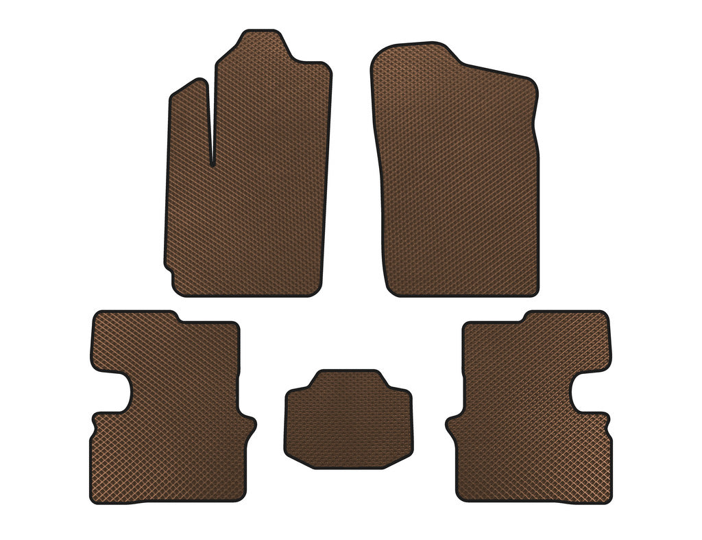 EVA Floor Mats (Brown) for Chery M11 2008- - image 1