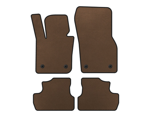 EVA Floor Mats (for S F56, Brown) for Mini Cooper F55/56/57 2014-2023 - image 1