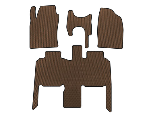 EVA Floor Mats (Brown) for Toyota Previa 2000-2006 - image 1