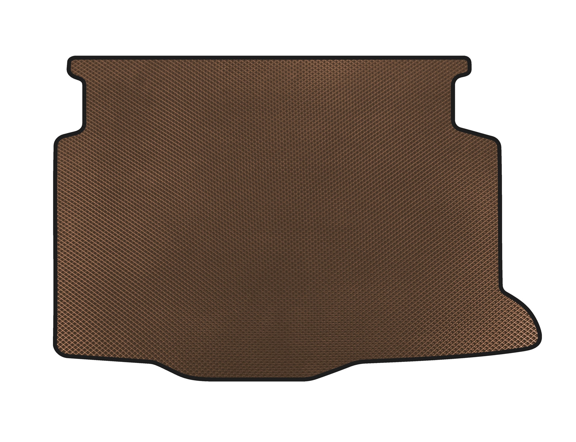 EVA trunk mat (HB, USA, Brown) for Hyundai Elantra (MD/UD) 2011-2015 - image 1