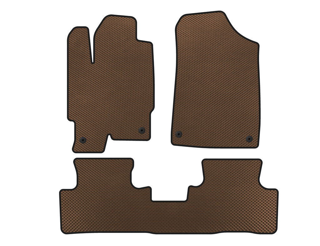 EVA Floor Mats (Brown) for Acura RDX 2018- - image 1