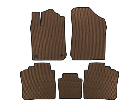 EVA Floor Mats (Brown) for Toyota Avalon 2012-2018 - image 1