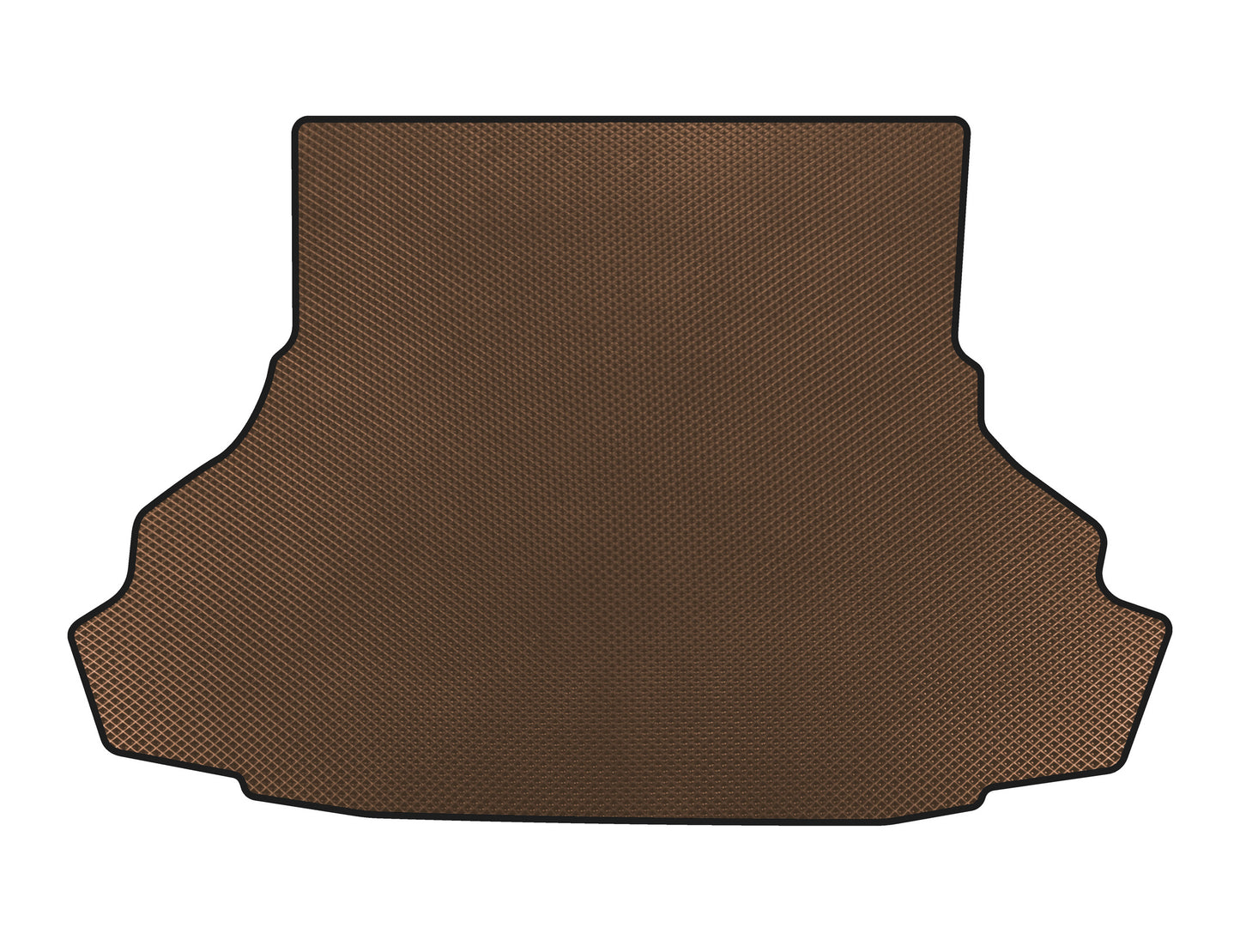 Trunk Mat (2015-2017, Convertible, USA, Brown) for Ford Mustang 2015-2023 - image 1