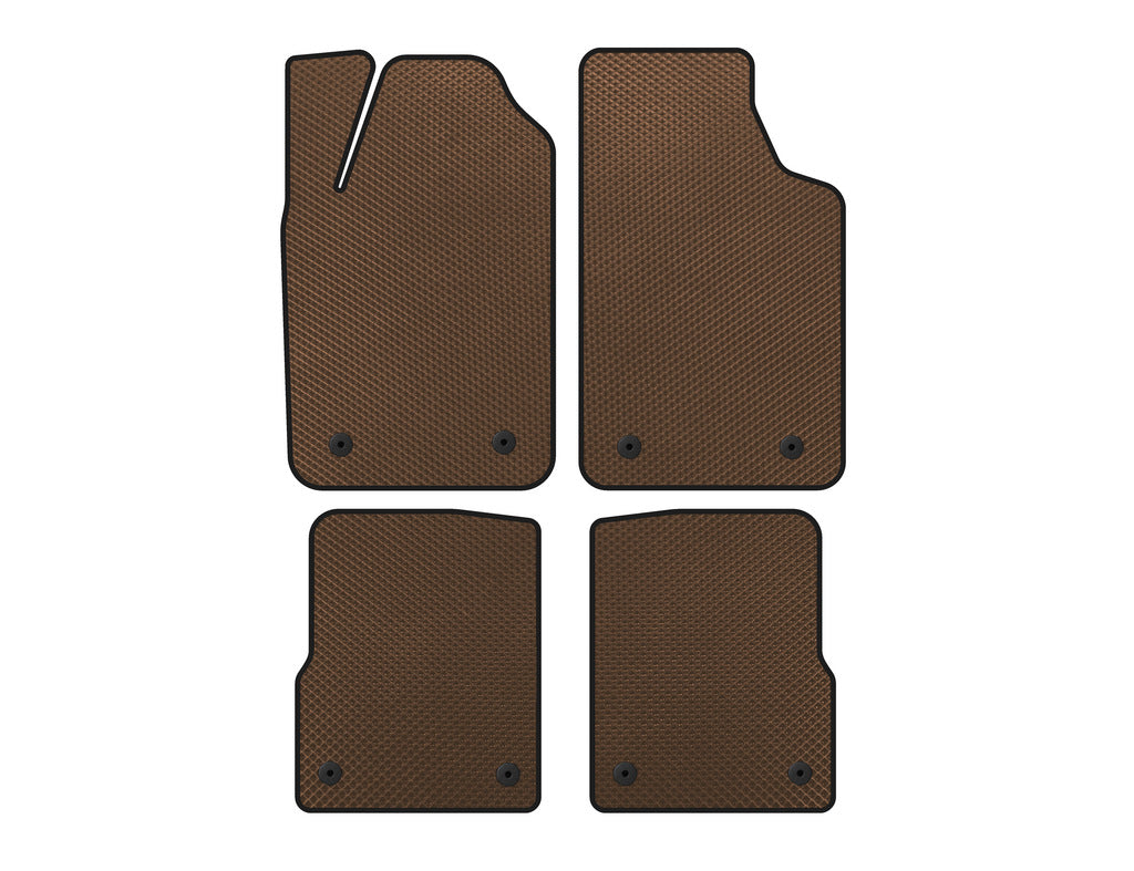 EVA Floor Mats (HB, Brown) for Audi A2 1999-2005 - image 1