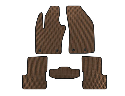 EVA Floor Mats V-2 (Brown) for Jeep Renegade 2014- - image 1