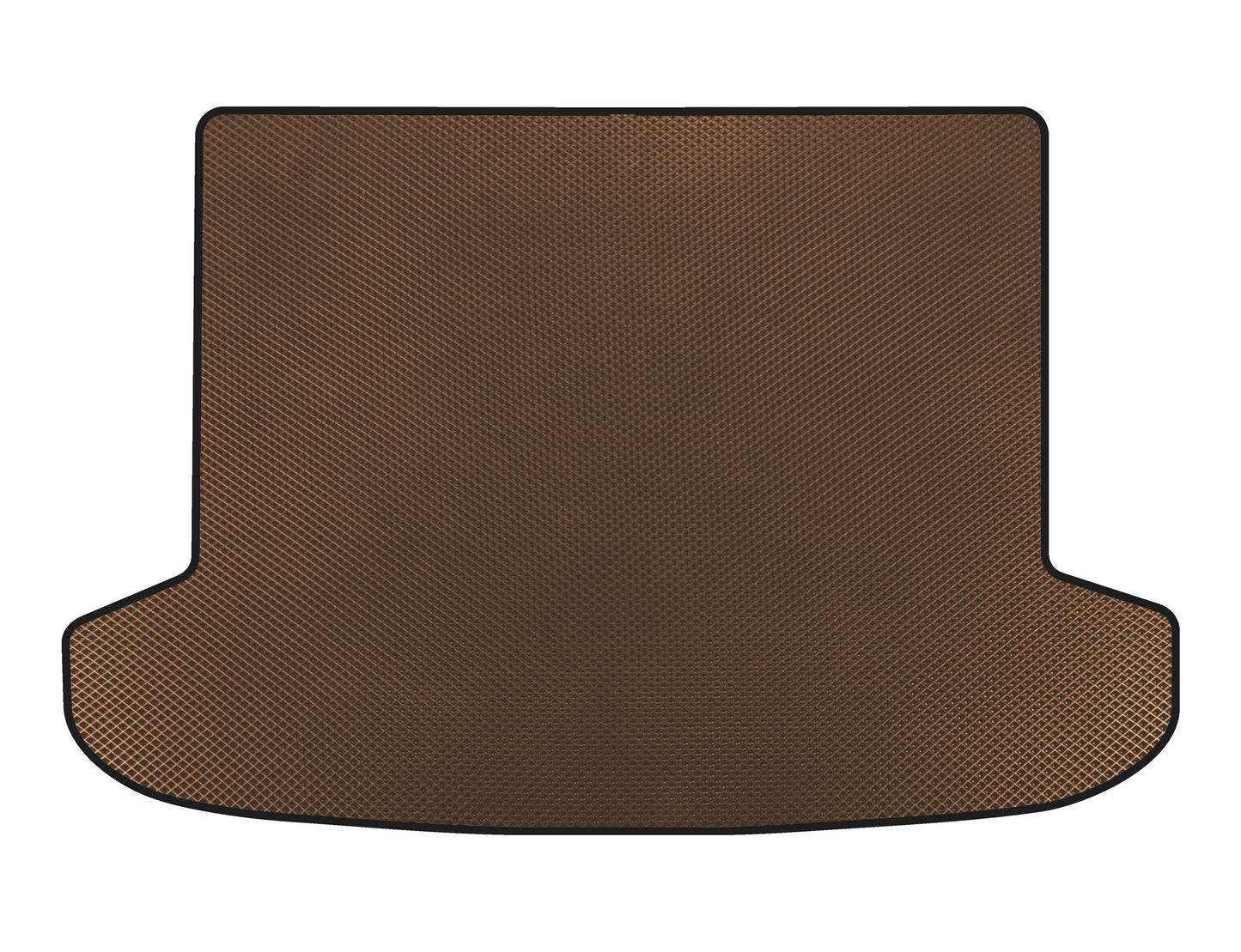 Trunk mat (Europe, Brown) for Hyundai Tucson TL 2016-2021 - image 1