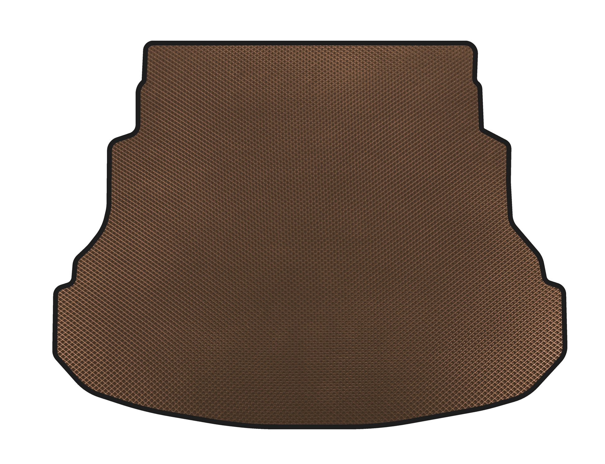 Trunk mat (Coupe, Brown) for Hyundai Genesis DH 2013-2016 - image 1