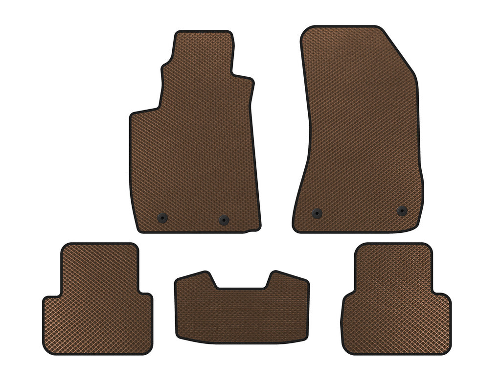EVA V-2 Mats (Brown) for Alfa Romeo 159 2005-2011 - image 1