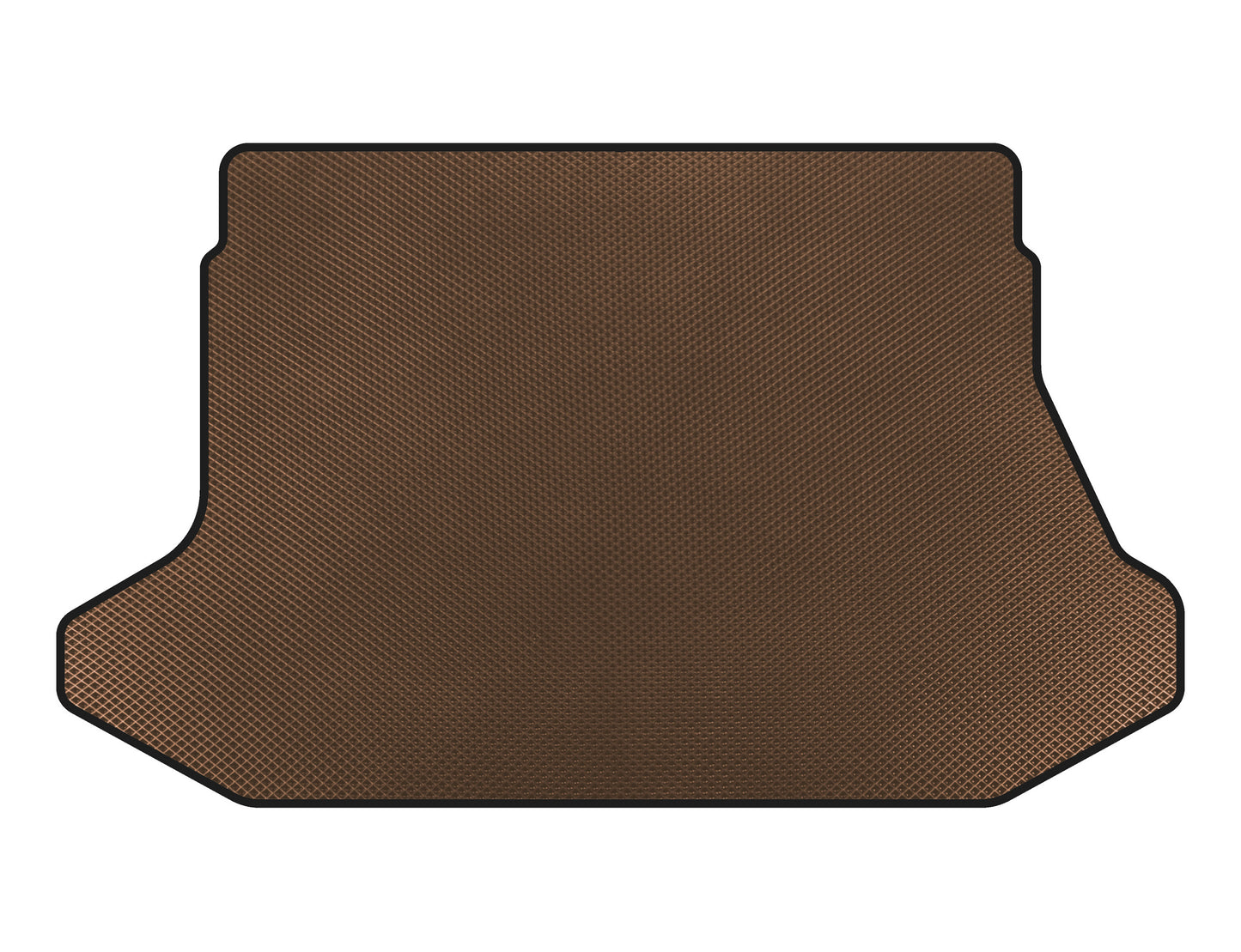 Trunk Mat EVA (HB, Brown) for Kia Cerato 1 2004-2009 - image 1