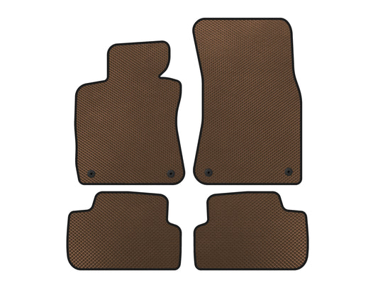 EVA Floor Mats (Brown) for BMW 6 Series E63/E64 2003-2010 - image 1