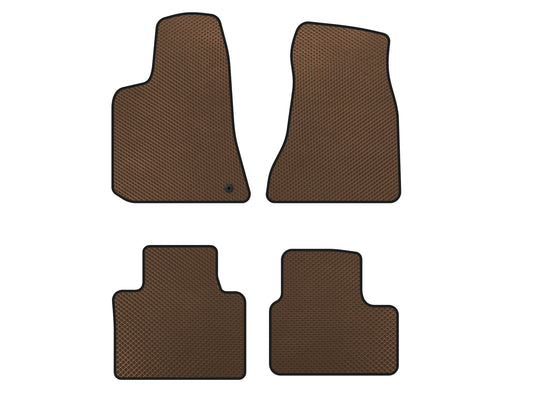 EVA Floor Mats (2005-2010, Brown) for Dodge Charger 2005-2010 - image 1