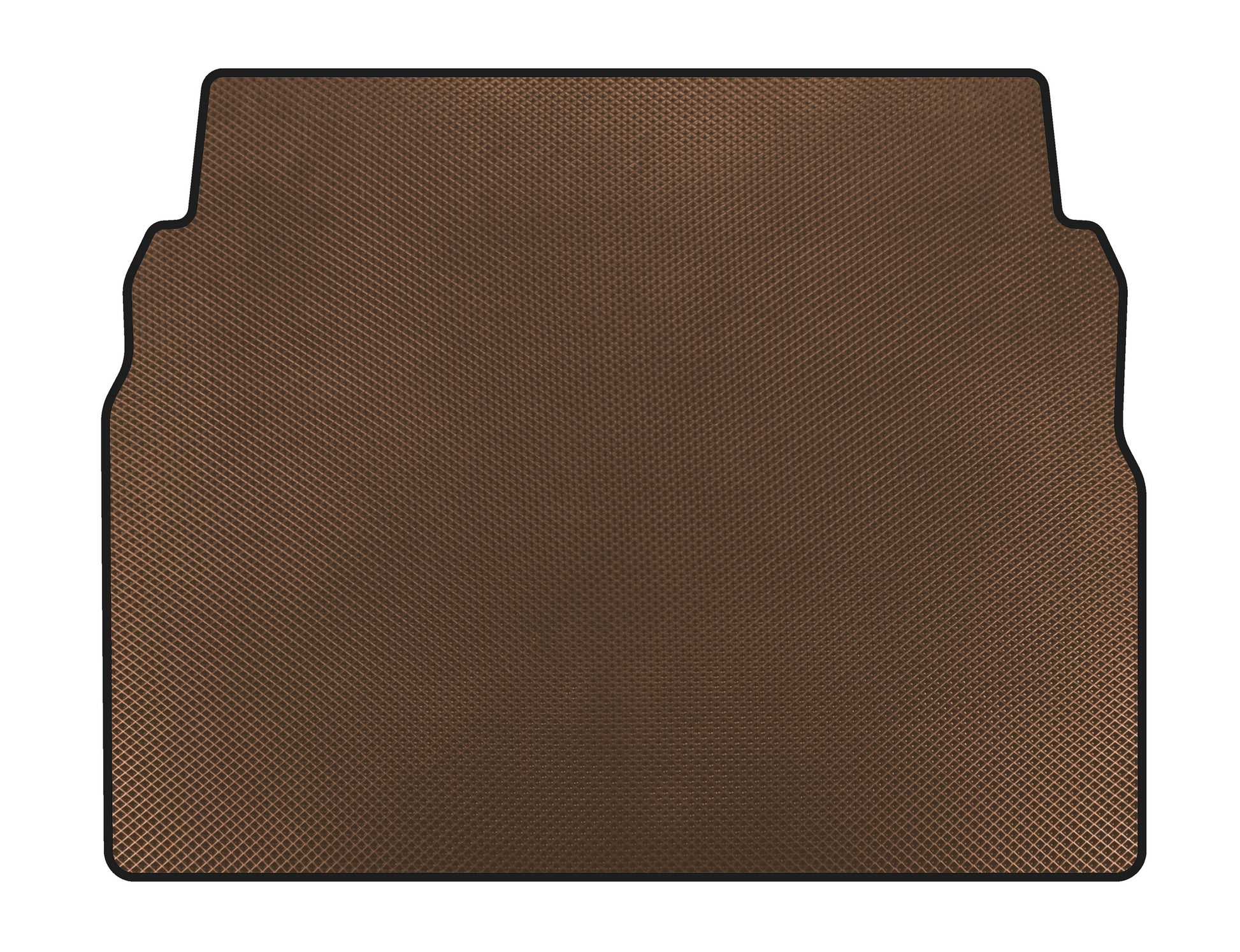 Trunk mat (1995-1999, SD, Not all-wheel drive, Brown) for Mercedes E-class W210 1995-2002 - image 1