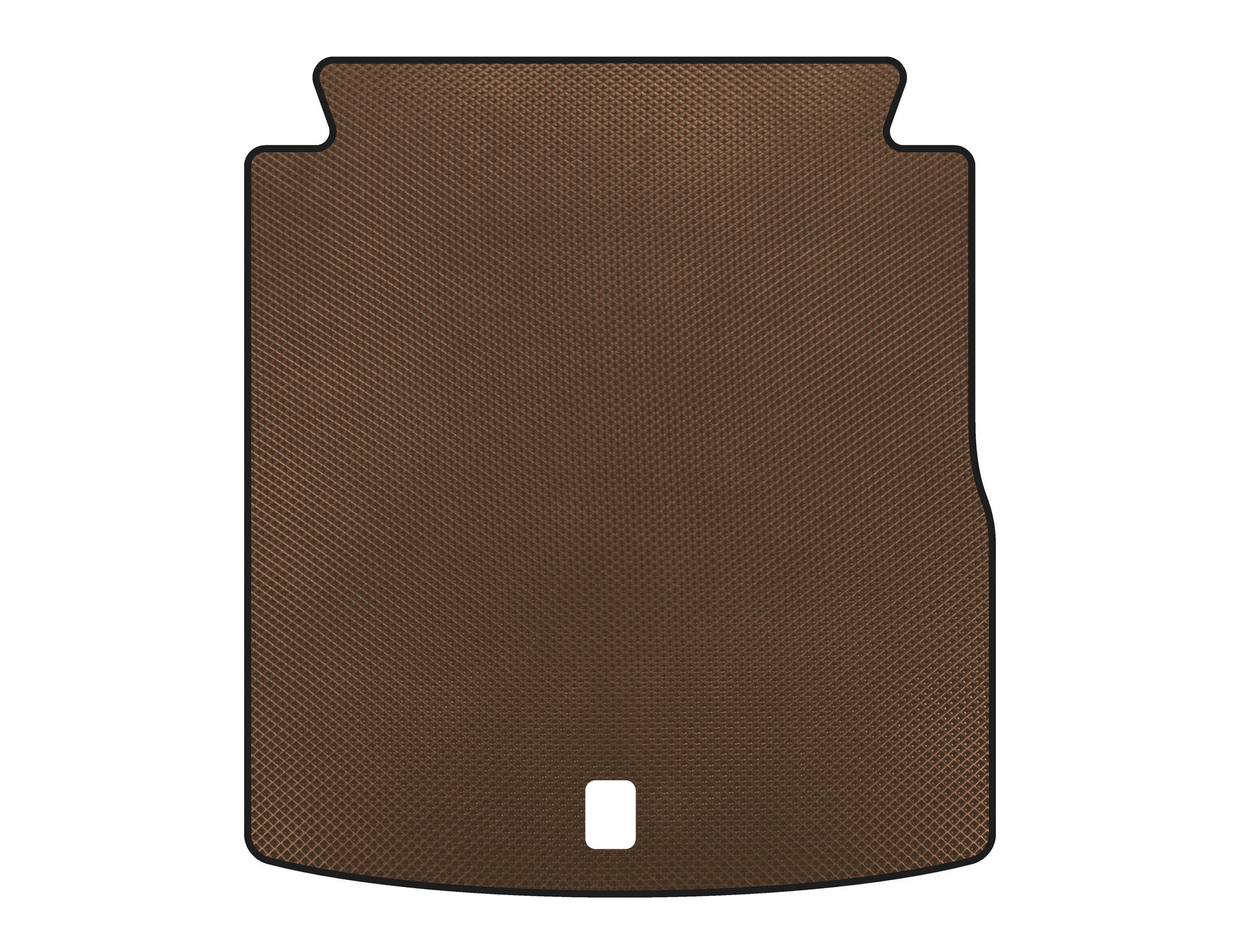 Trunk Mat (SD, USA, Brown) for Volkswagen Passat B7 2012-2015 - image 1