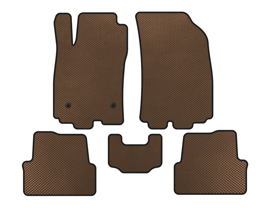 EVA Floor Mats (HB, Brown) for Chevrolet Sonic 2011-2022 - image 1