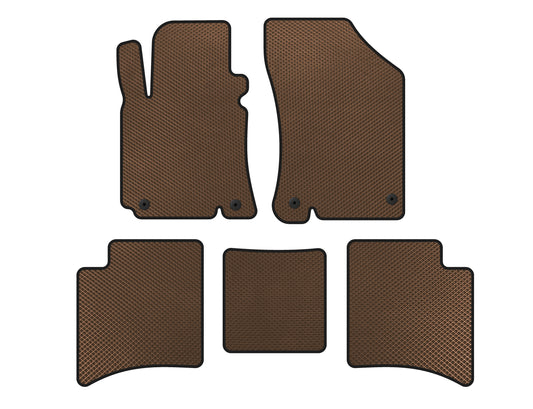 EVA Floor Mats (Brown) for Geely MK Cross 2010-2016 - image 1