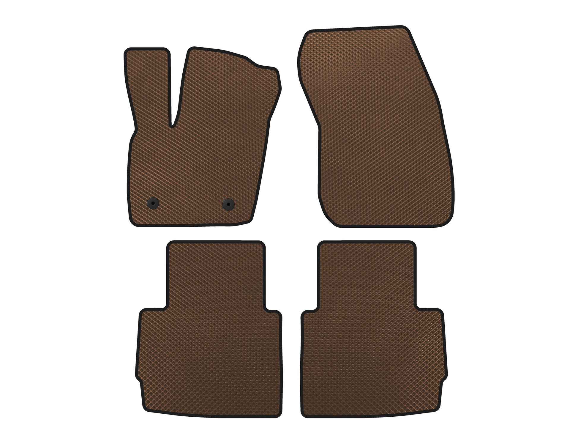 EVA Floor Mats (Brown) for Lincoln MKZ 2012-2020 - image 1