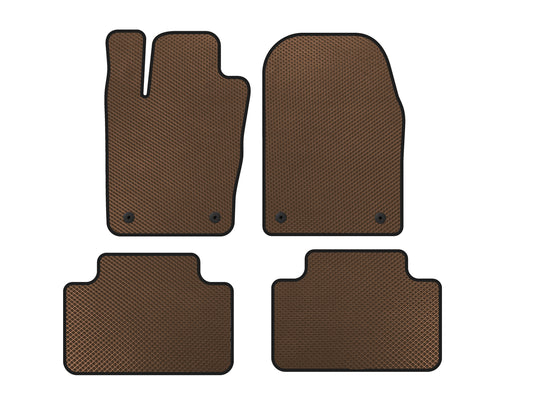 EVA Floor Mats (Brown) for Dodge Durango 2010- - image 1