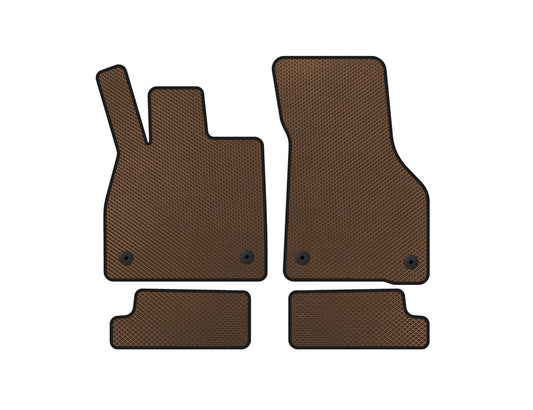 EVA Floor Mats (Coupe, Brown) for Audi ТТ 2014-2023 - image 1
