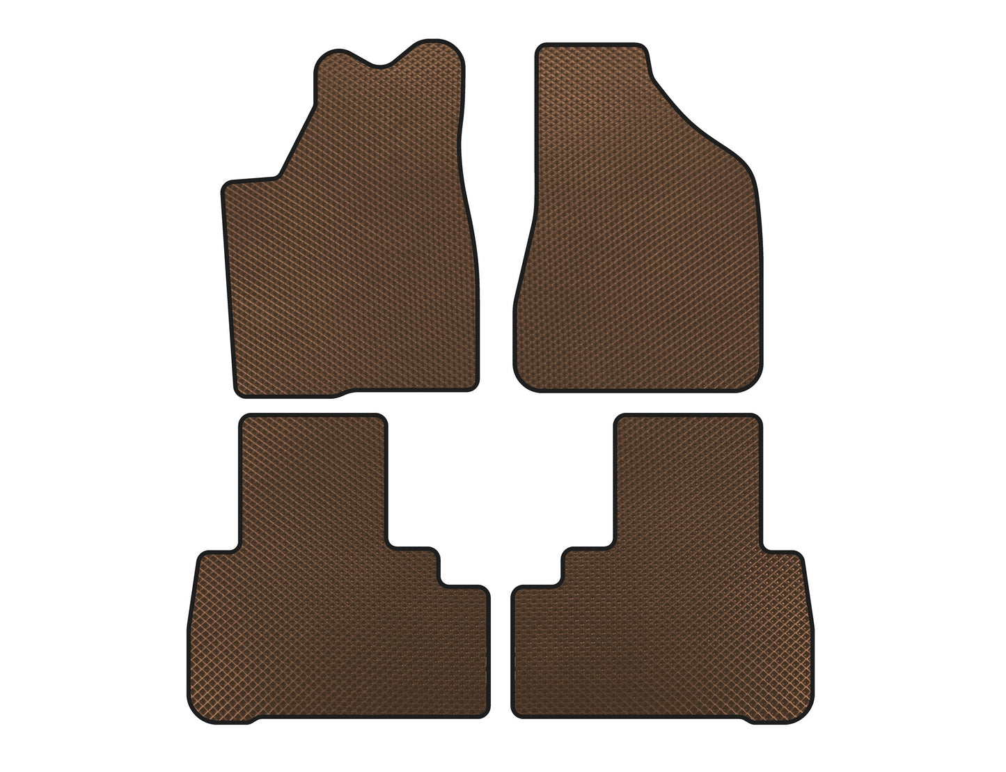 EVA Floor Mats (Brown) for Nissan Murano 2002-2008 - image 1