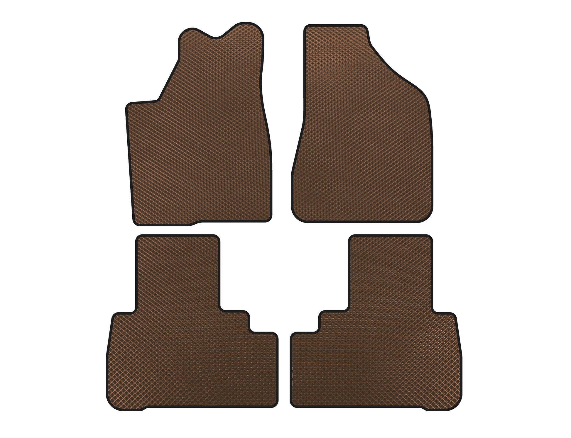 EVA Floor Mats (Brown) for Nissan Murano 2002-2008 - image 1