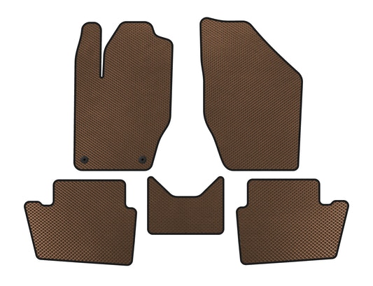 EVA Floor Mats (Brown) for Peugeot 408 2010-2018 - image 1