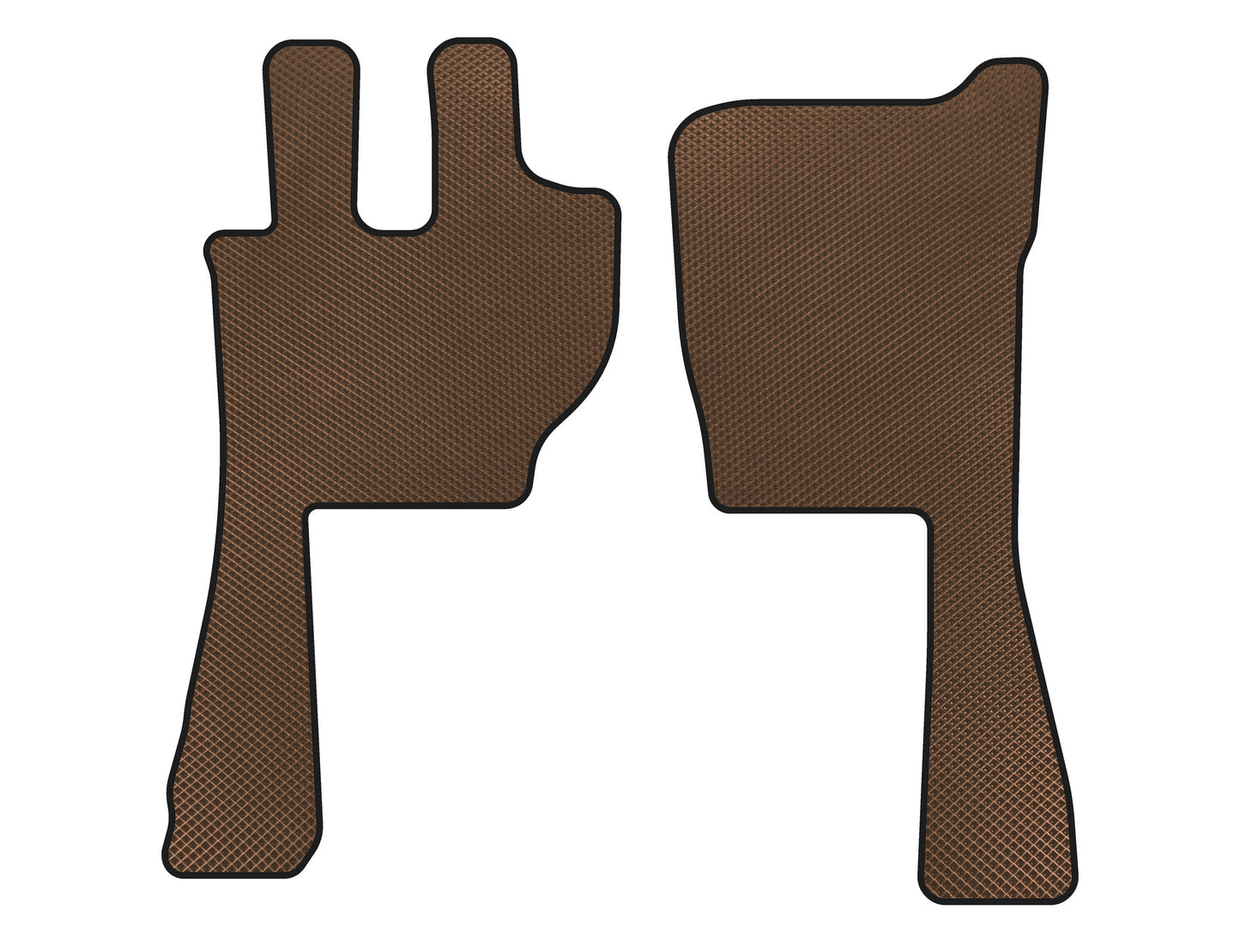 EVA Floor Mats (Brown) for Volvo FH 2012– - image 1