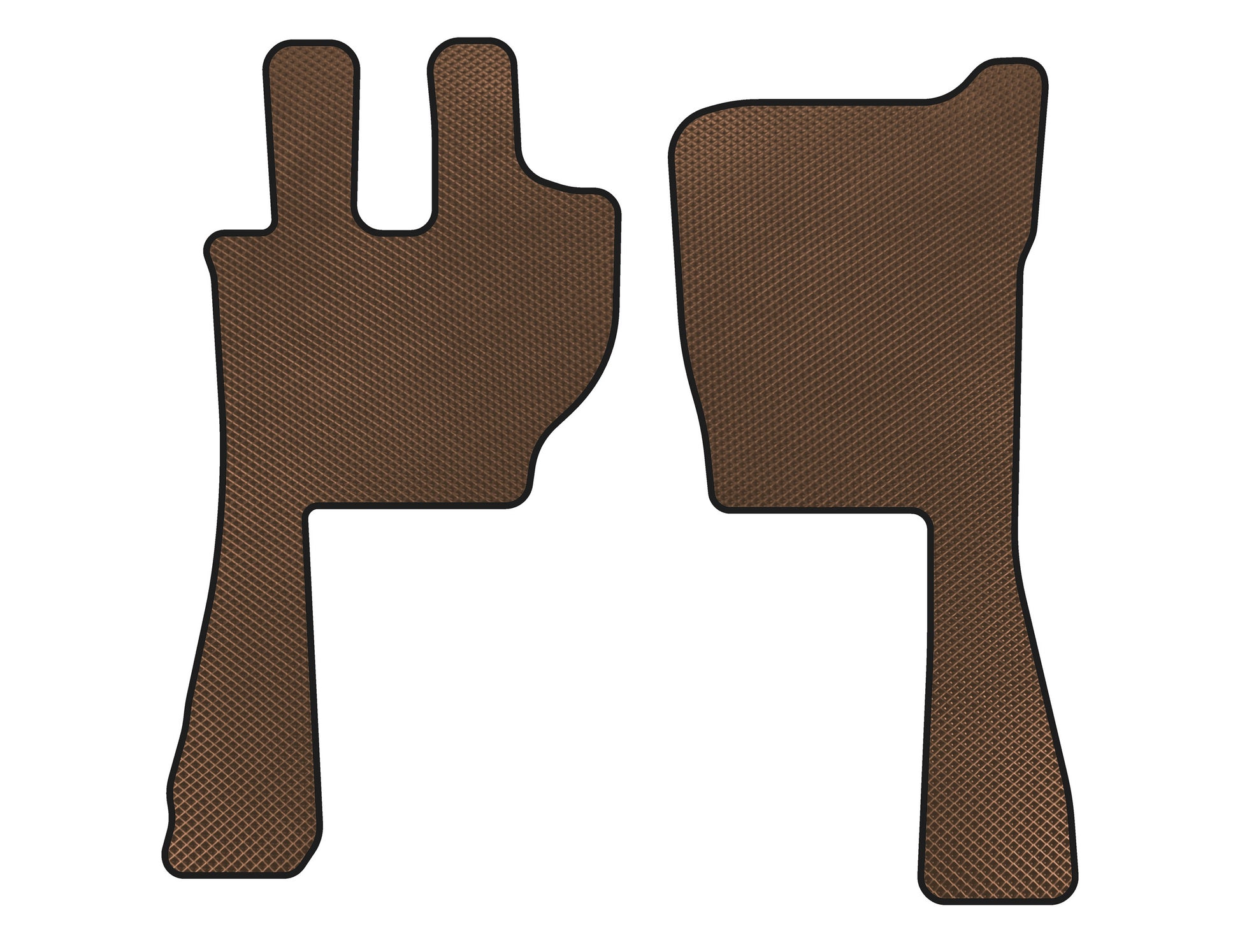 EVA Floor Mats (Brown) for Volvo FH 2012– - image 1