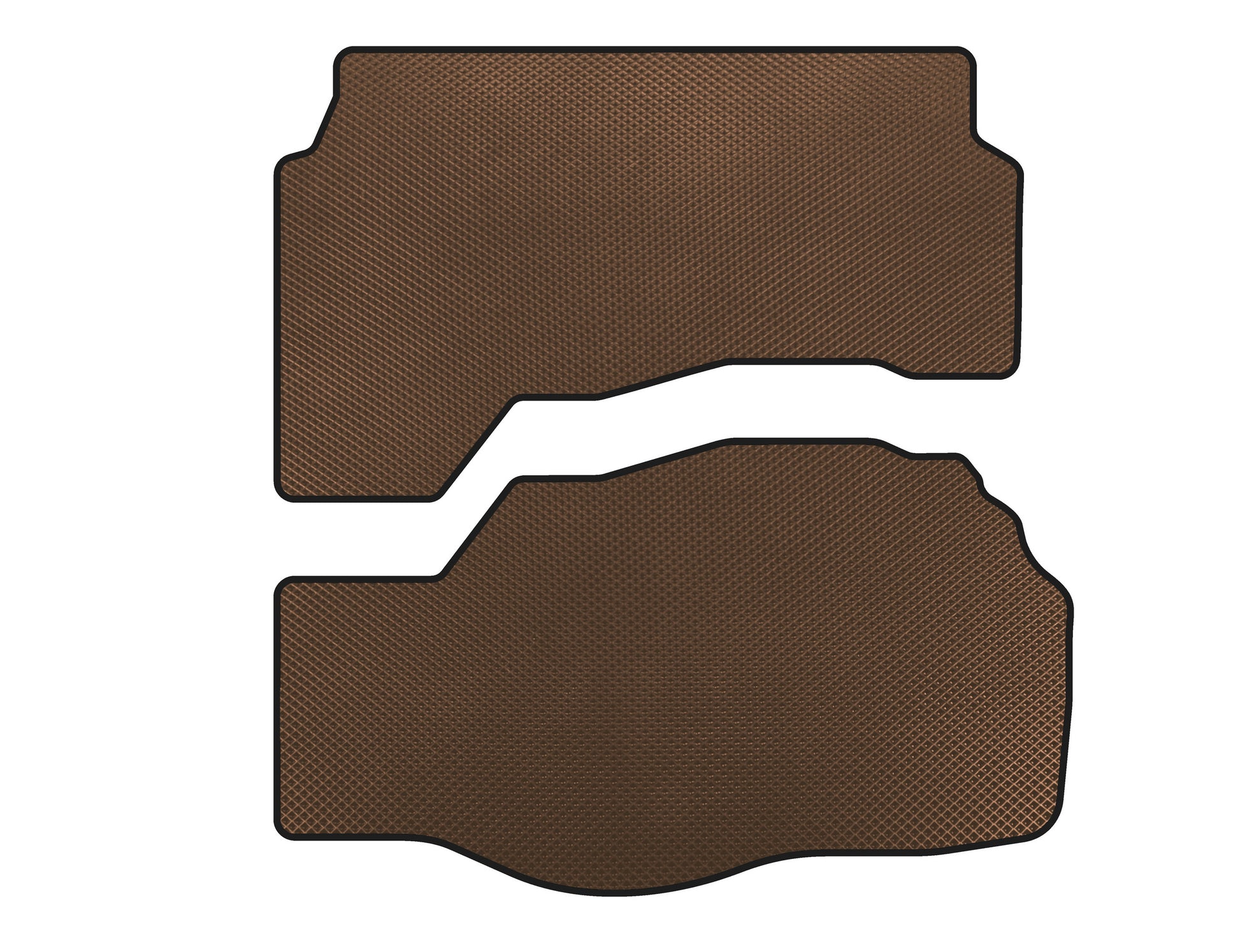 Trunk Mat (2014-2019, SD, Hybrid, Europe, Brown) for Ford Mondeo 2014-2022 - image 1