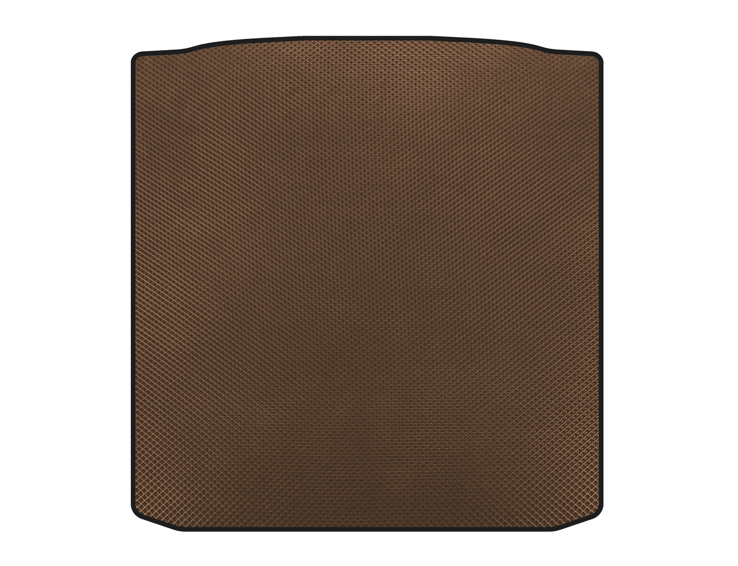 Trunk mat (single false floor, SW, Brown) for Skoda Superb 2009-2015 - image 1