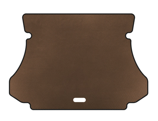 Trunk mat (Brown) for Hyundai Santa Fe 1 2000-2006 - image 1