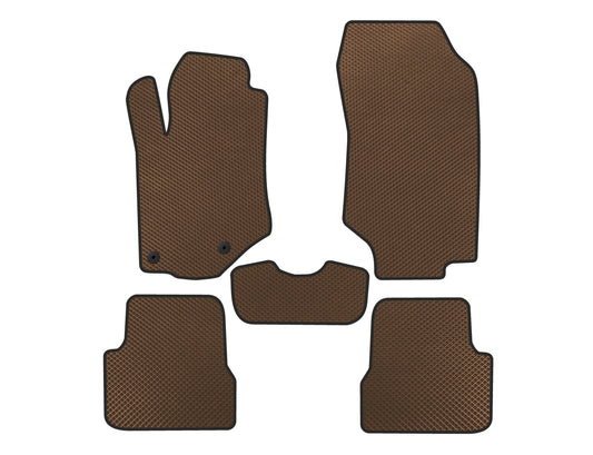 EVA Floor Mats (Brown) for Opel Mokka 2021- - image 1