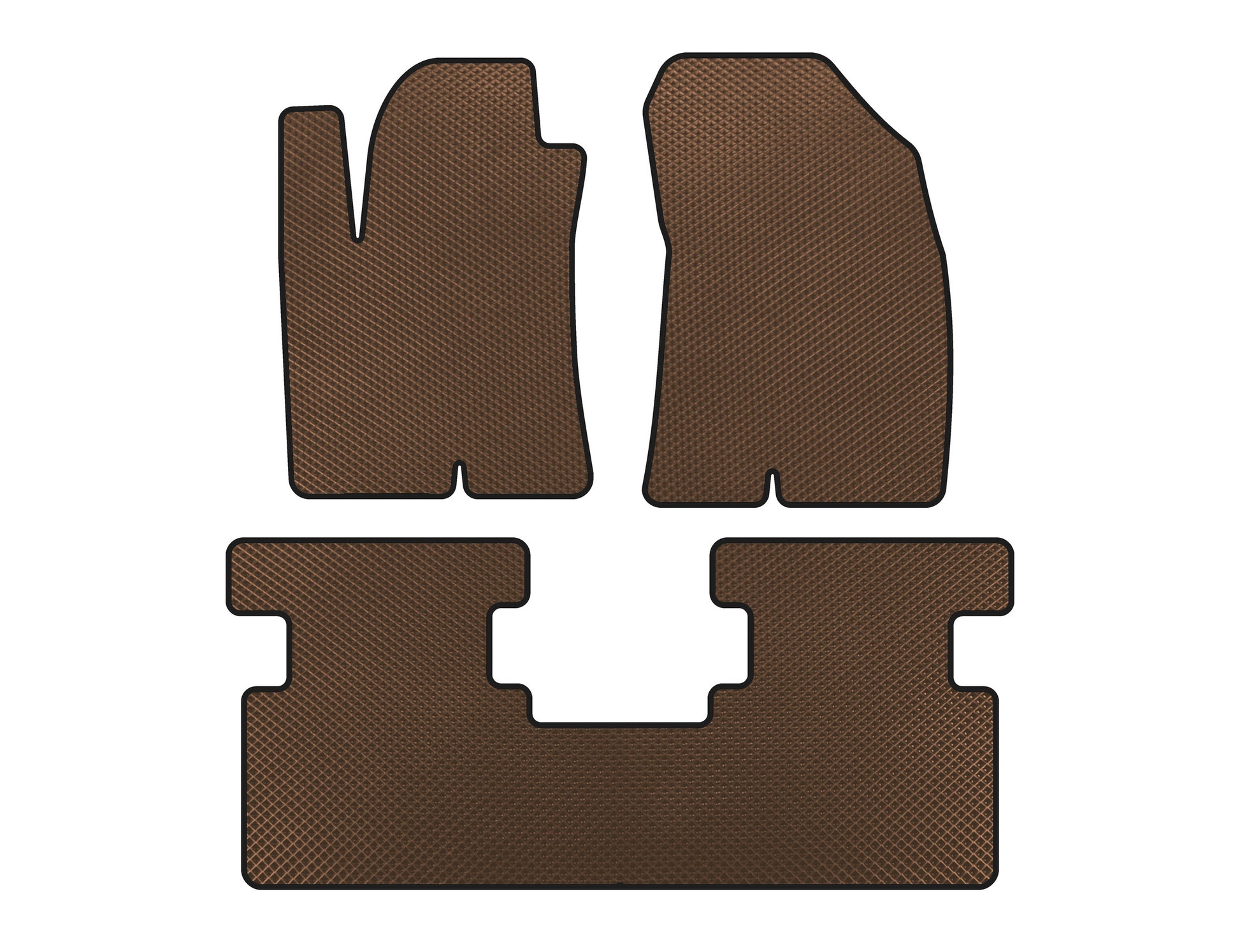 EVA mats (Not four-wheel drive, Brown) for Great Wall Haval Jolion - image 1