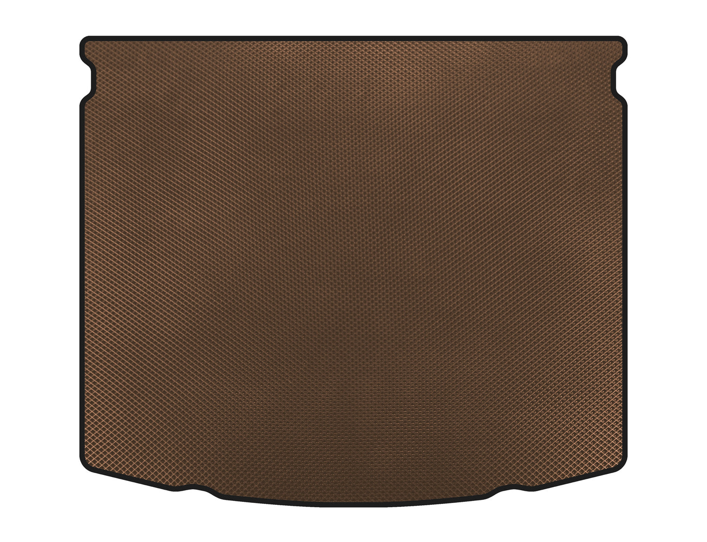 Trunk mat (HB, Brown) for Mazda 3 2013-2019 - image 1