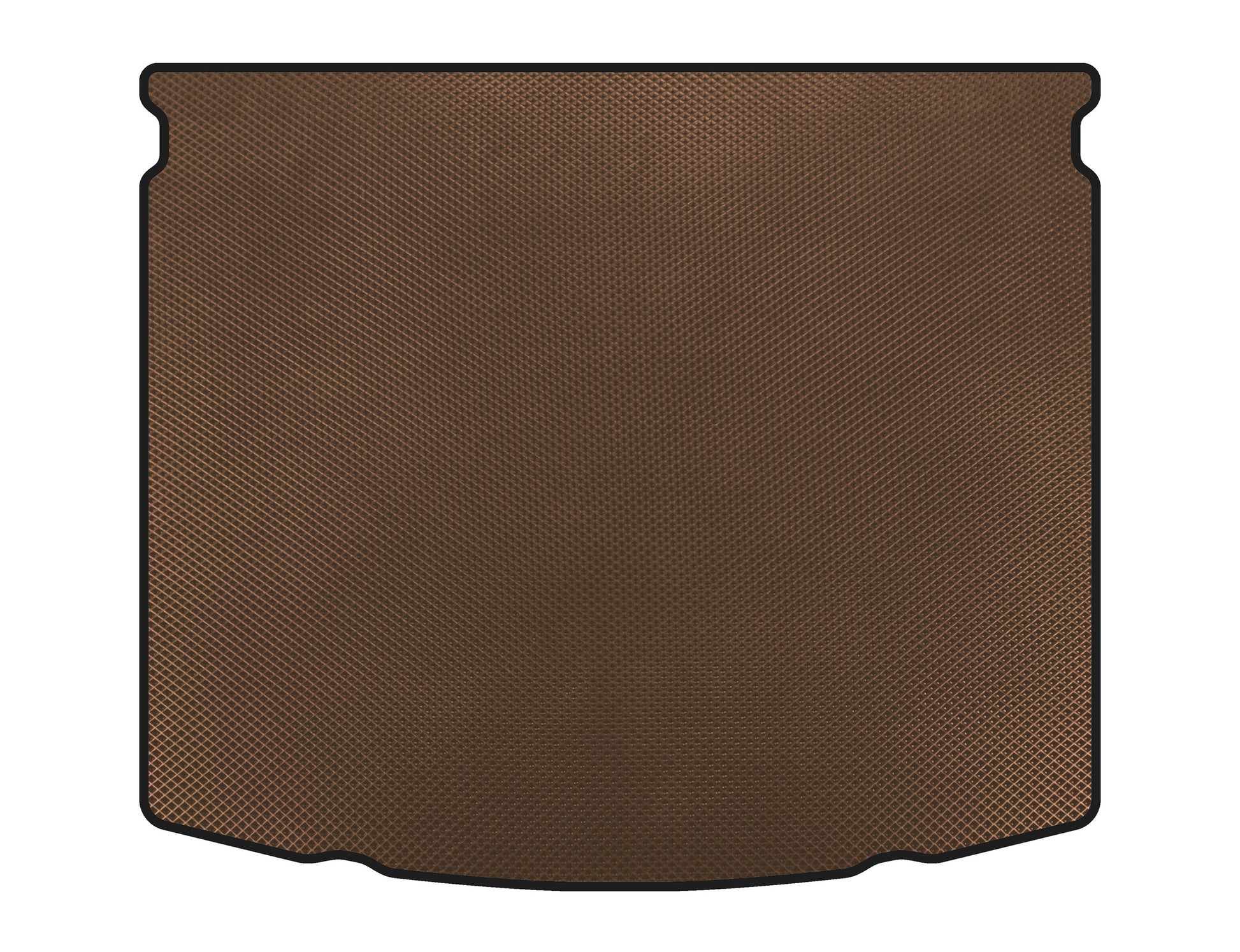 Trunk mat (HB, Brown) for Mazda 3 2013-2019 - image 1