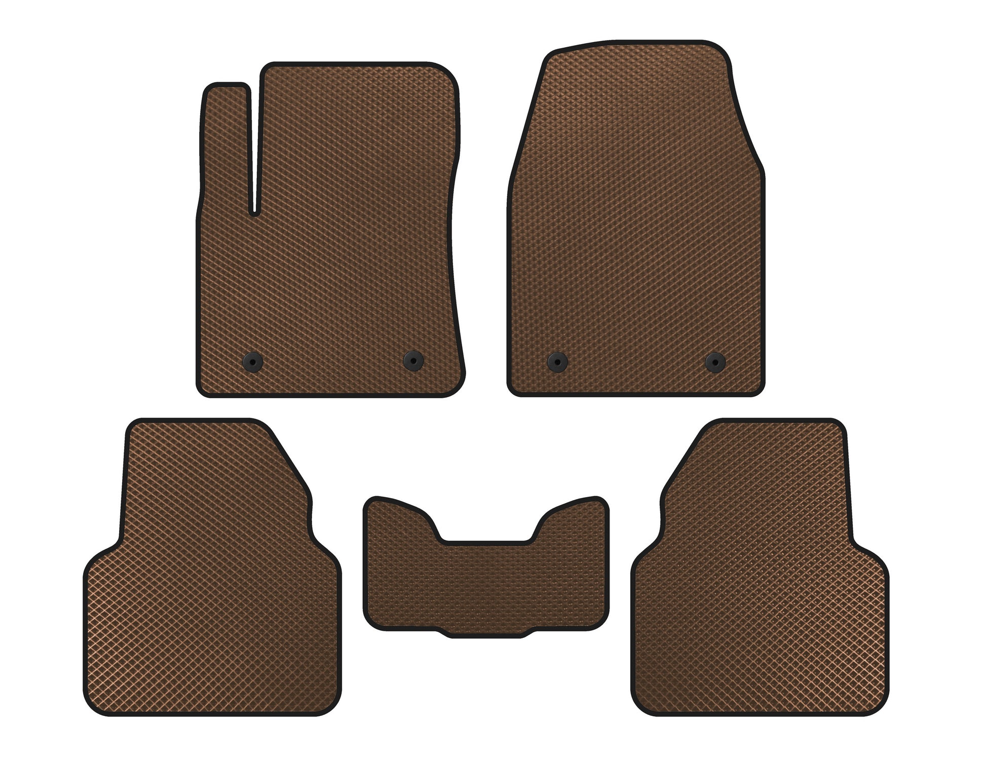 EVA Floor Mats (HB, Brown) for MG 6 2010- - image 1