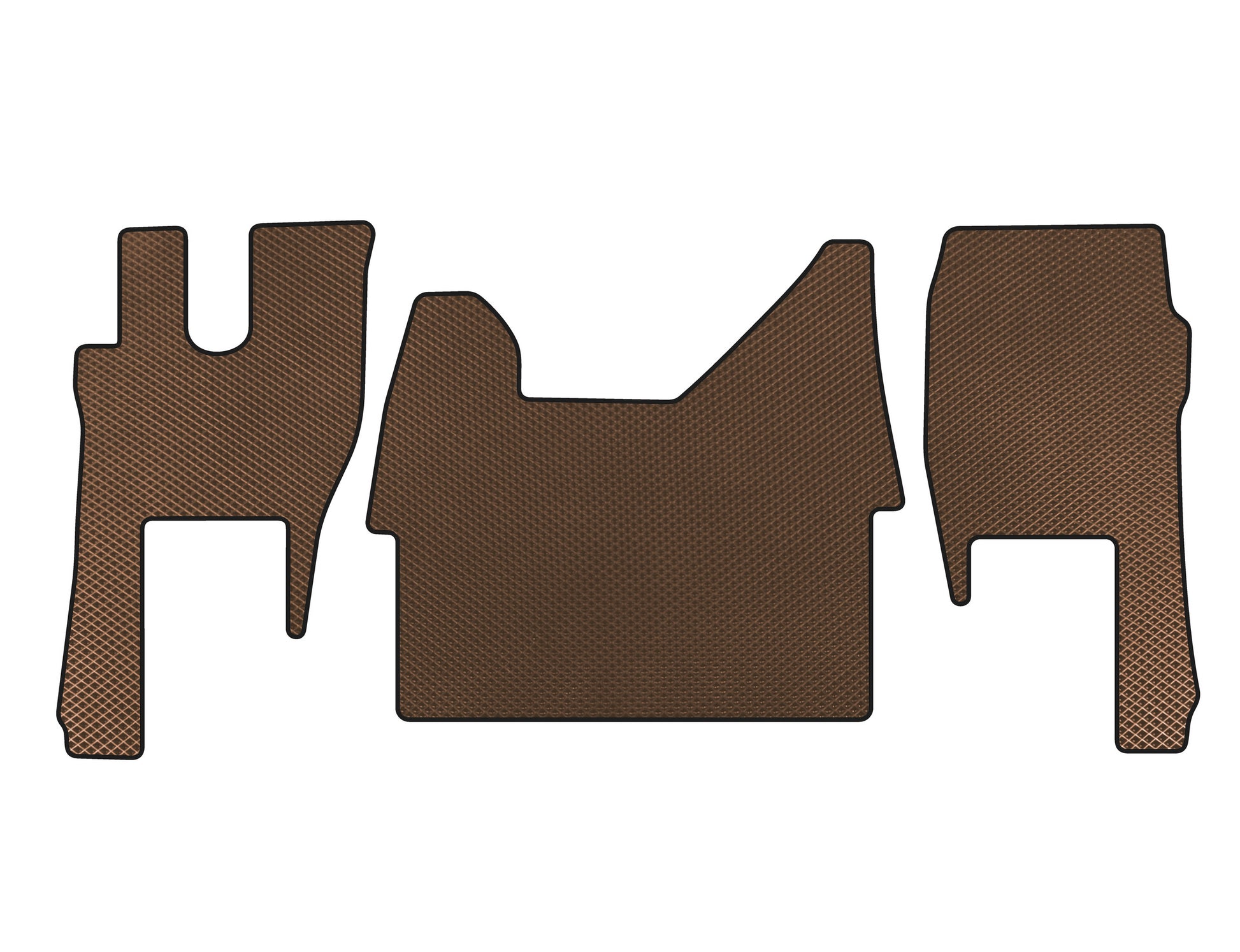 EVA Floor Mats (Brown) for Ford F-MAX 2018-2023 - image 1