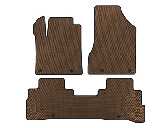 EVA Floor Mats (2014-2019, Brown) for Nissan Murano 2014- - image 1