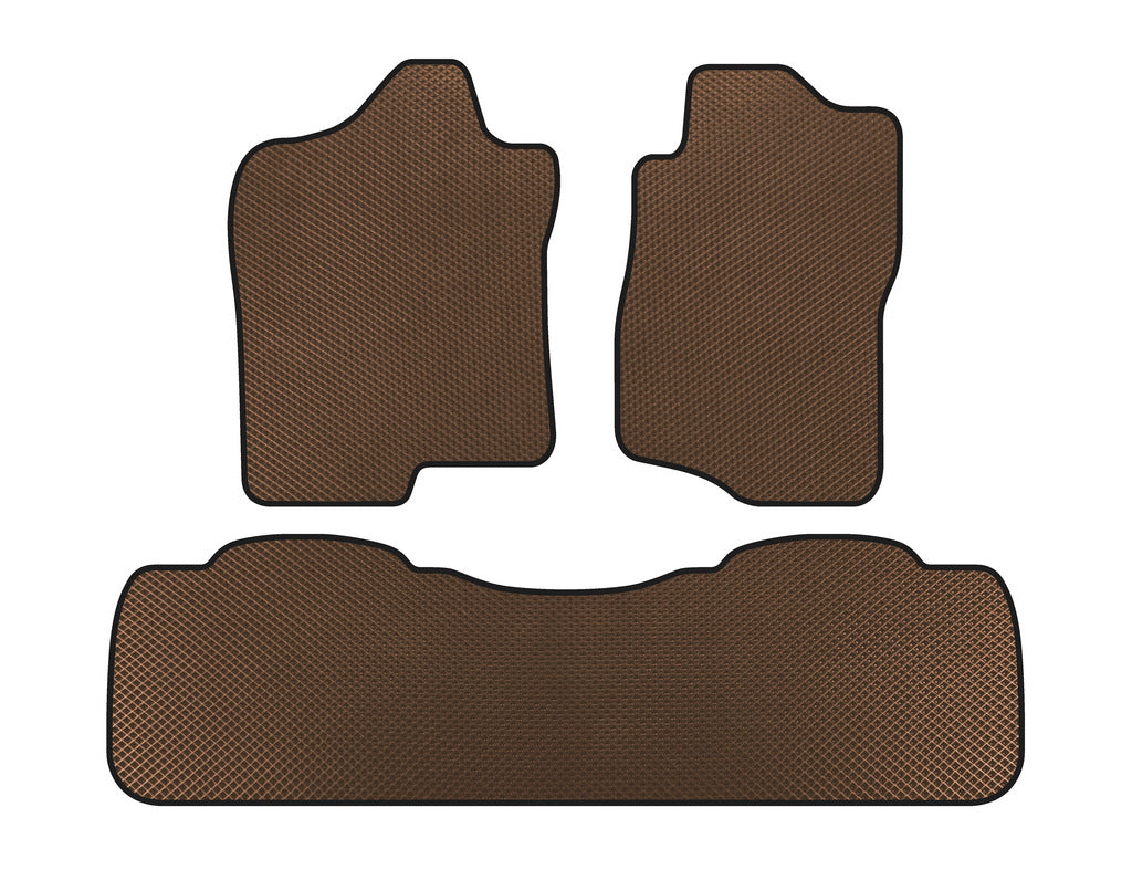 EVA Floor Mats (Brown) for Chevrolet Suburban 2007-2014 - image 1