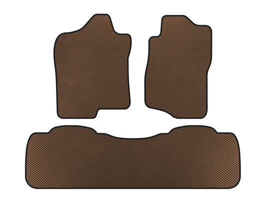 EVA Floor Mats (Brown) for Chevrolet Suburban 2007-2014 - image 1