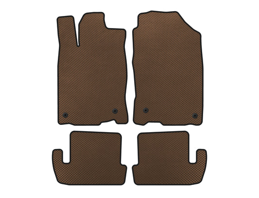 EVA Floor Mats (Brown) for Honda CR-Z - image 1