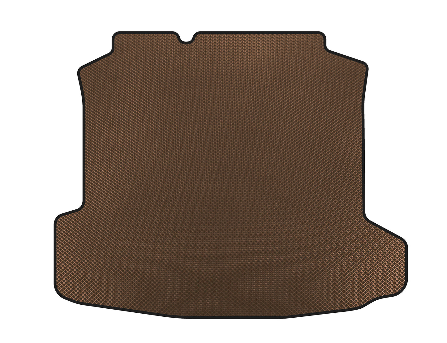 Trunk Mat (SD, Brown) for Volkswagen Polo 2010-2017 - image 1