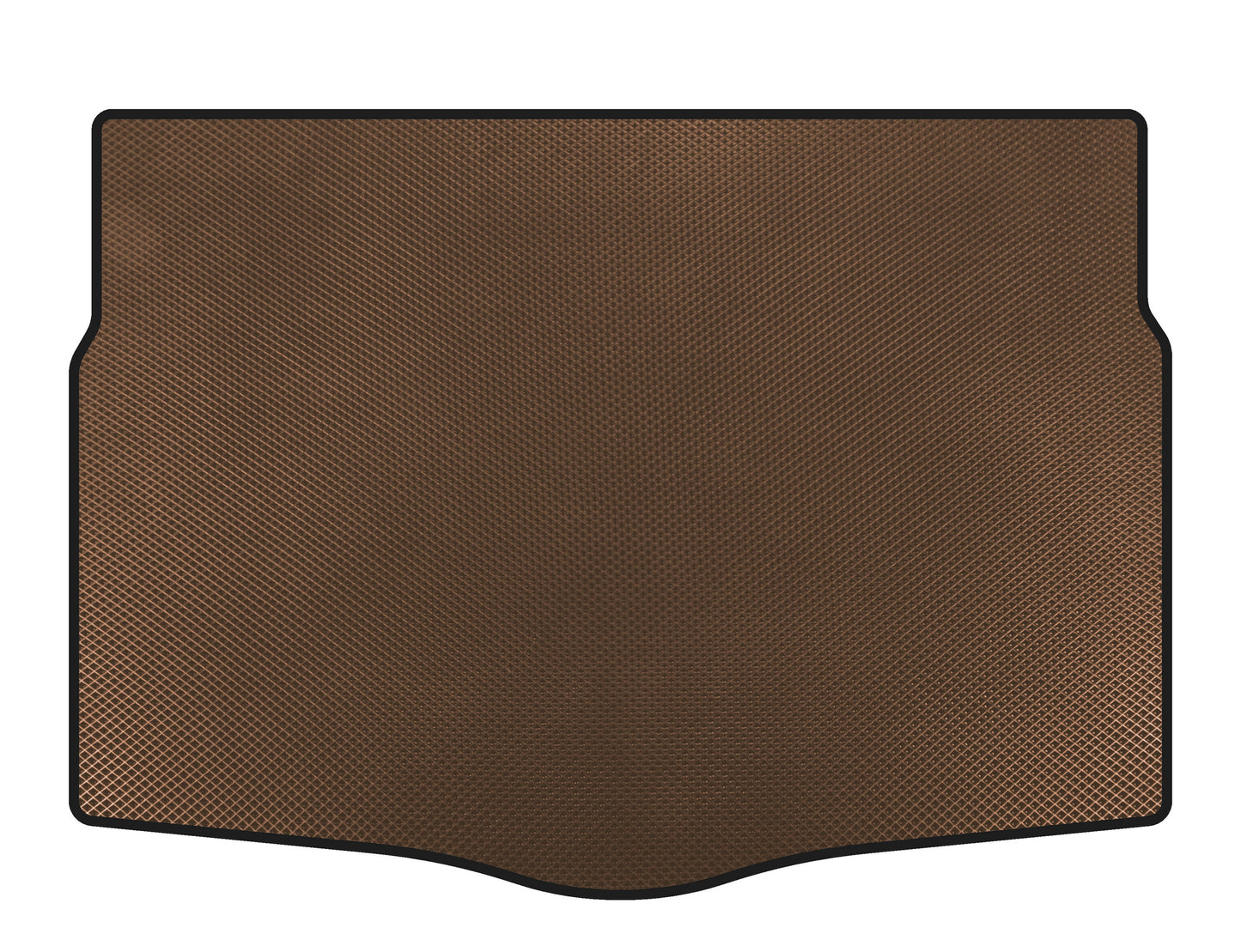 Carpet in the trunk (HB, /5-door, Brown) for Hyundai I-30 2012-2017 - image 1