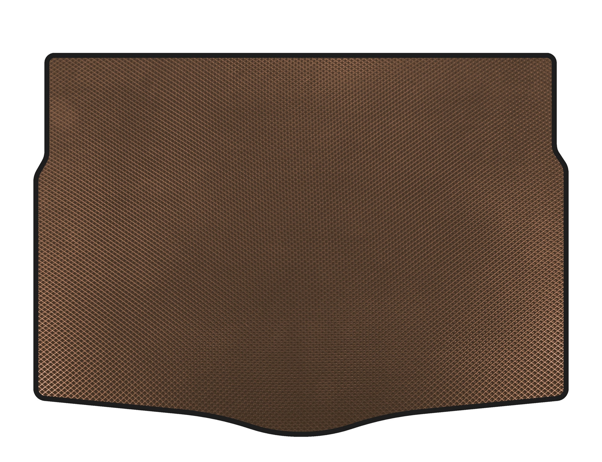 Trunk Mat EVA (HB, 5-Door, Brown) for Hyundai I-30 2012-2017 - image 1