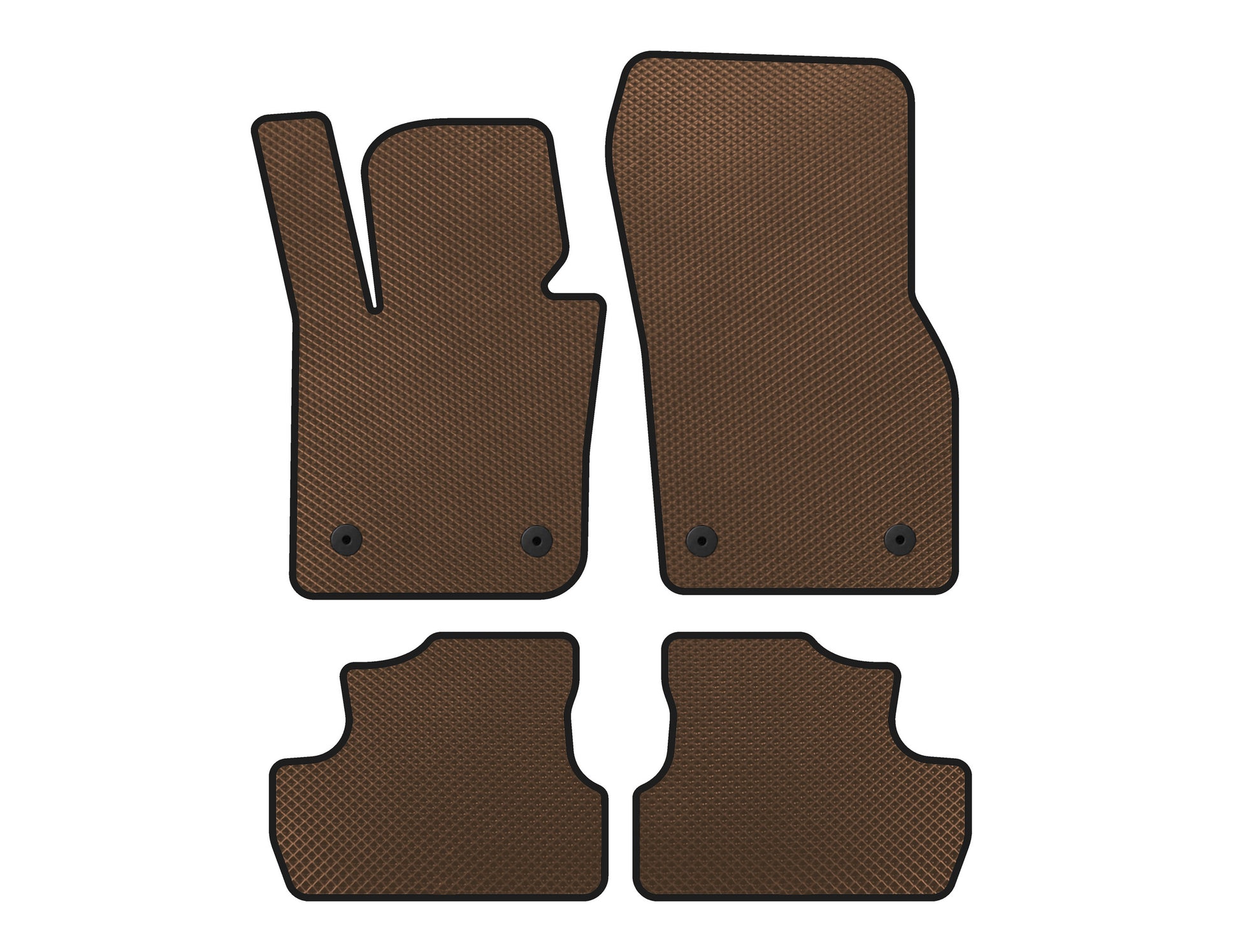 EVA Floor Mats (for S F56, Brown) for Mini Cooper F55/56/57 2014-2023 - image 1