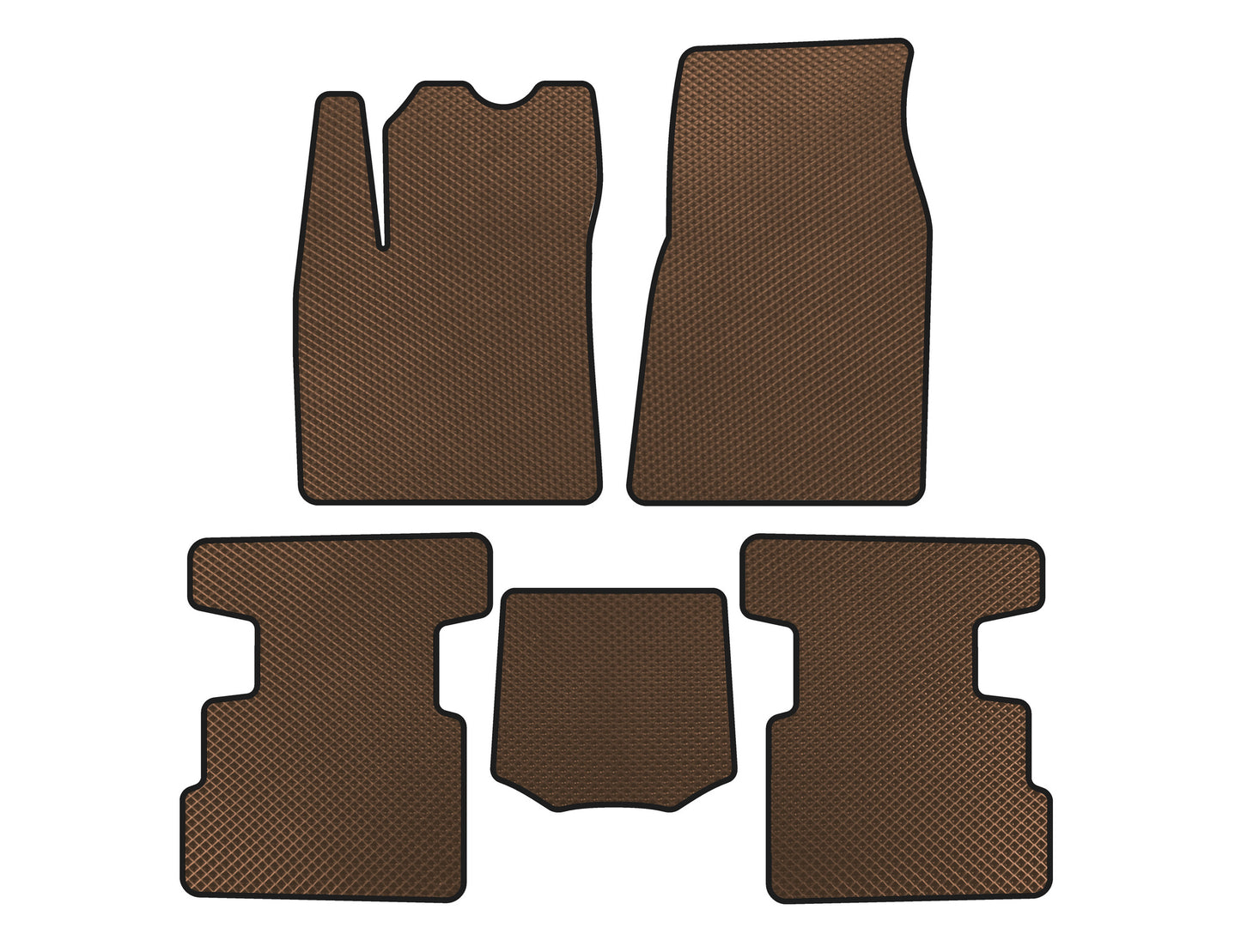 EVA Floor Mats (Brown) for Great Wall Haval H6 III 2020- - image 1