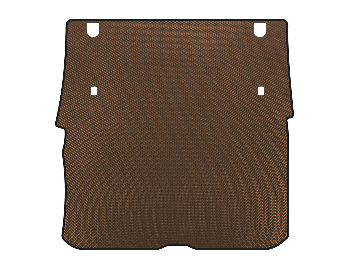 EVA Trunk Mat (2015-2018, without 3rd row, 8-seater, USA, Brown) for Honda Pilot 2015-2022 - image 1