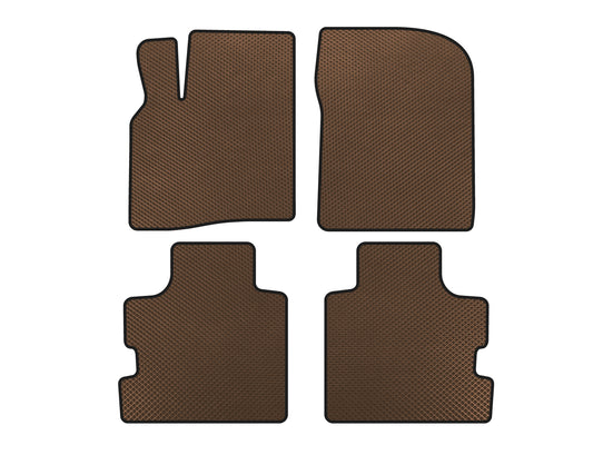 EVA Floor Mats (Brown) for Chrysler Pacifica 2004-2008 - image 1
