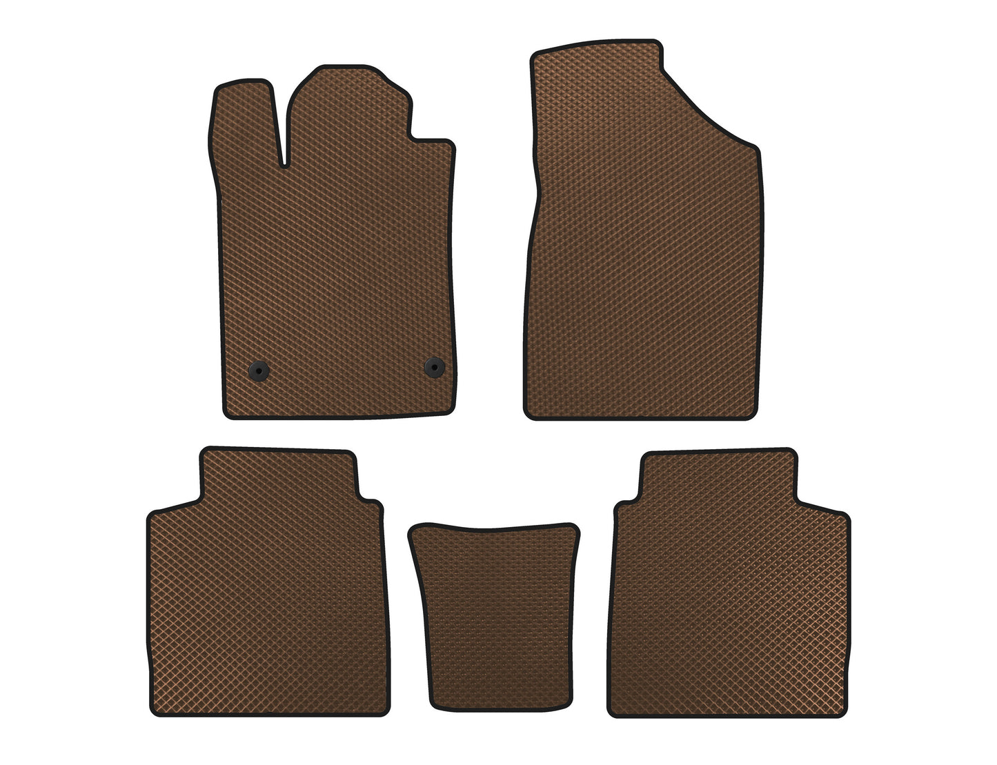 EVA Floor Mats (Brown) for Toyota Avalon 2006-2012 - image 1