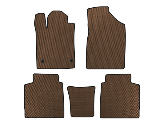 EVA Floor Mats (Brown) for Toyota Avalon 2006-2012 - image 1